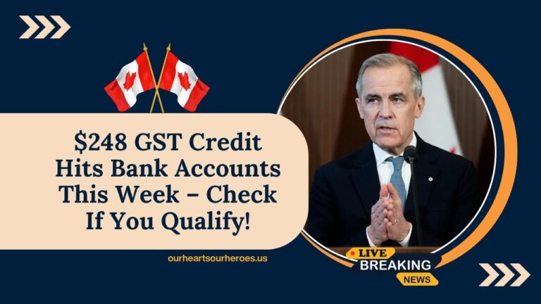 $248 GST Credit Hits Bank Accounts This Week – Check If You Qualify!